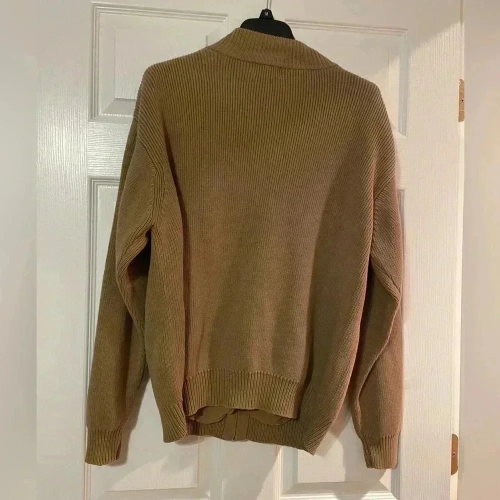 L.L. Bean 100% cotton zip up Men’s large regular